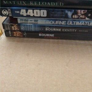 Matrix Reloaded and Bourne Series DVD Collection